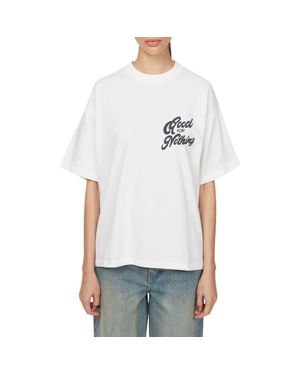 Good For Nothing Funk Oversized T-Shirt - White