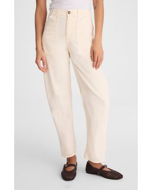 Madewell Darted Barrel Leg Pants - Multicolor
