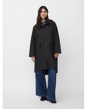 Masai Matheia Long Sleeve Hooded Coat - Blue