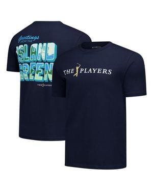 Flomotion The Players Greetings From The Island T-Shirt - Blue