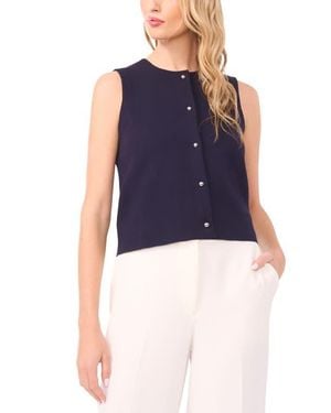 Halogen® Knit Vest - Blue