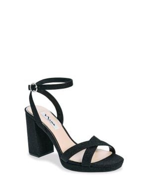 Nina Sheilia Ankle Strap Sandal - Black