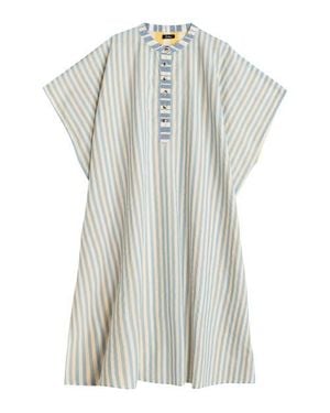 Echo Cassis Henley Caftan - Gray