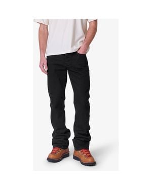 MNML Raw Bootcut Jeans - Black