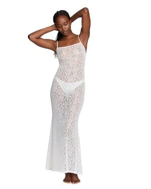 CUUP The Long Slip Dress - White