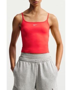 Nike Dri-Fit Cami Tank Top - Red