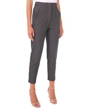 Vince Camuto High Waist Skinny Pants - Gray
