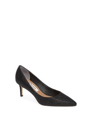 Nina 60 Pointed Toe Pump - Black