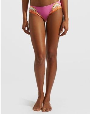La DoubleJ Sunset Bikini Bottom Napoli Plates Placée - Brown