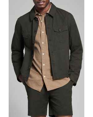 Billy Reid Woodsman Cotton Jacket - Black