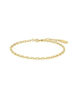 Ania Haie Bezel Cubic Zirconia Station Chain Bracelet - Multicolor