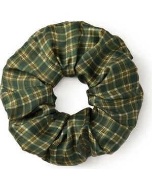 OLAH Grevelyn Silk Scrunchie - Green