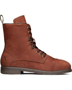 Xena Workwear Spice Steel Toe Combat Safety Boot - Brown