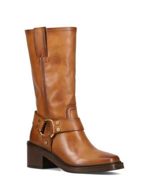 Frye Kate Harness Boots - Brown
