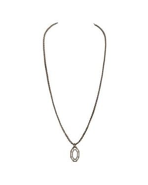 Dhwani Bansal Syra Pendant - Metallic