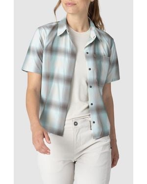 Outdoor Research Astroman Short Sleeve Sun Shirt - Gray