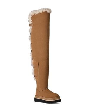 UGG X Sacai Thigh High Boot - Brown