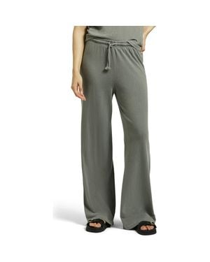 Brixton Carefree Organic Cotton Wide Leg Lounge Pants - Gray