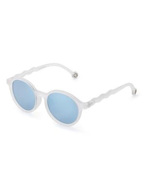 OLIVIO Adult Oval Sunglasses - Blue