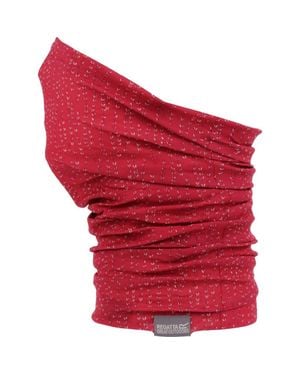Regatta Childrens/Kids Multitube Trailing Leaves Neck Warmer - Red
