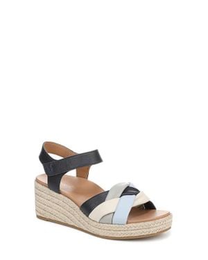 Vionic Saratoga Wedge Espadrille Sandal - White