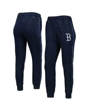 The Wild Collective Boston Sox Marble Jogger Pants - Blue