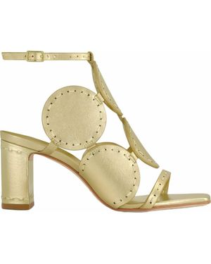 Bernardo1946 Footwear New Moon 75 Heel - Metallic