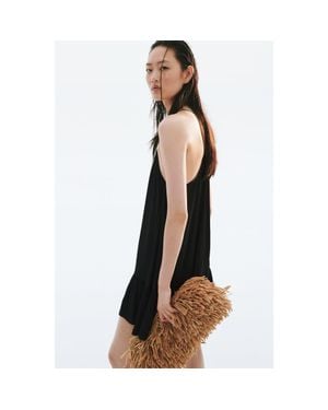 H&M A-Line Strappy Dress - Brown