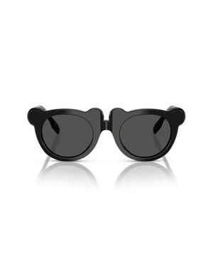 Burberry Kids' 43Mm Irregular Sunglasses - Black