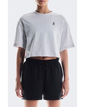 On Shoes Club Boxy-T Cott Graphic T-Shirt - White
