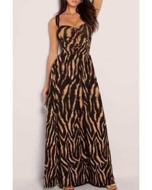 TA3 Mega Sculpting Goddess Maxi Dress - Black