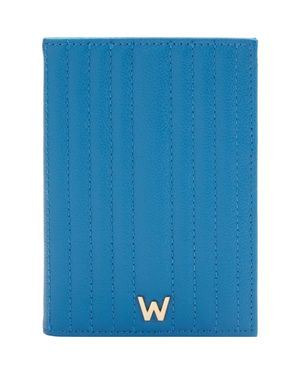 Wolf Mimi Passport Case - Blue