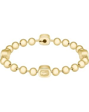 Lacoste Vigor Ball Chain Bracelet - Metallic