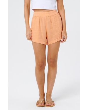 Rip Curl Premium Cotton Gauze Surf Shorts - Orange