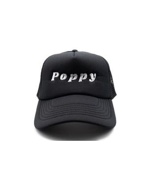 Rey To Z Poppy Foam Trucker Hat - Black