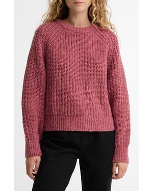 Barbour Alderney Fleck Sweater - Red
