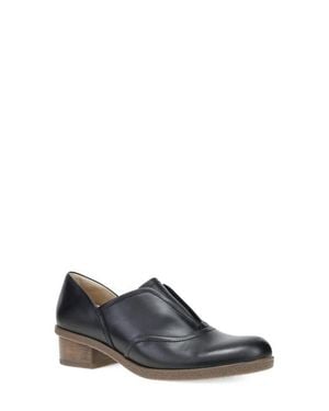 Dansko Dru Waterproof Oxford Platform Shoe - White