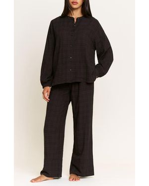 Honeydew Intimates Good Life Pajamas - Black