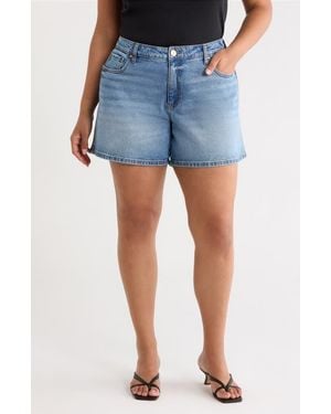 Kut From The Kloth Jane High Waist Denim Shorts - Blue