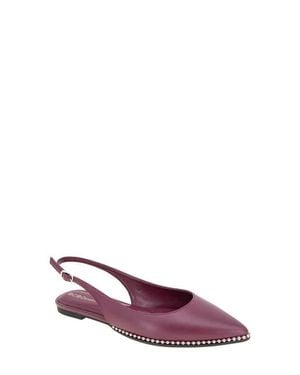 BCBGMAXAZRIA Valerie Slingback Pointed Toe Flat - Purple