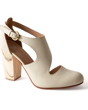 Fortress Luna Naya Asymmetric Cutout Pump - Metallic