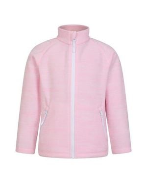 Mountain Warehouse Childrens/Kids Snowdonia Fleece Jacket - Pink