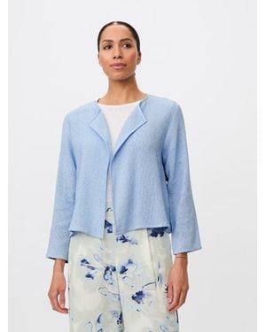 Masai Majulitta Open Front Long Sleeve Jacket - Blue