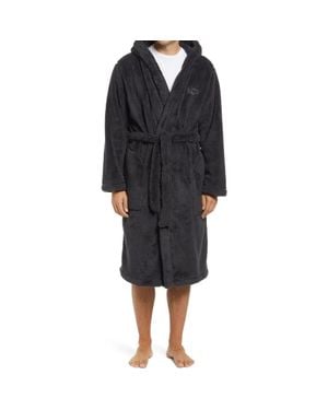 UGG ugg(r) Beckett Fleece Hooded Robe - Black