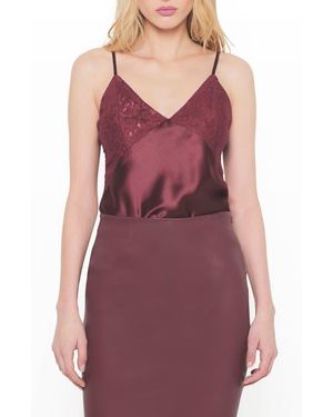 AS by DF Dixie Lace Cami - Red