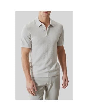 Robert Barakett Halric Polo Sweater - Gray