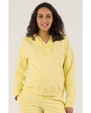 Cache Coeur Maternity Shorts Coconut - Yellow