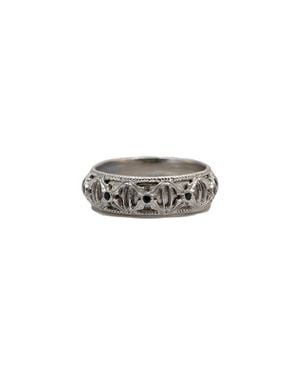 Armenta Romero Sapphire Ring - Metallic