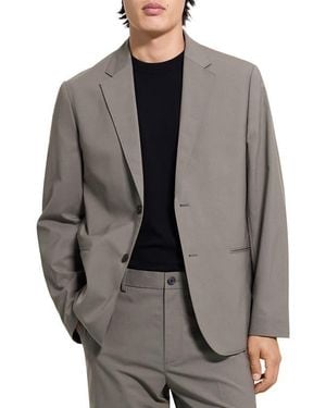 Theory Clinton Travel Motion Wool Blend Blazer - Gray