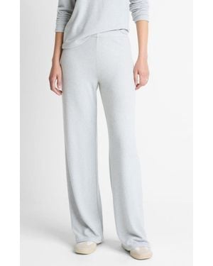Vince Cozy Wide Leg Pants - White